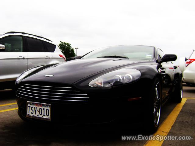 Aston Martin DB9 spotted in Arlington, Texas