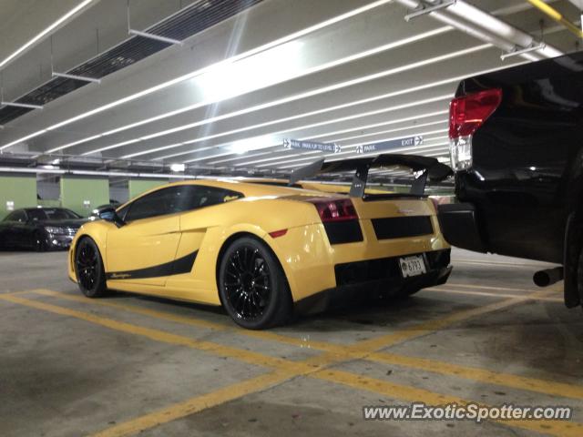 Lamborghini Gallardo spotted in Houston, Texas