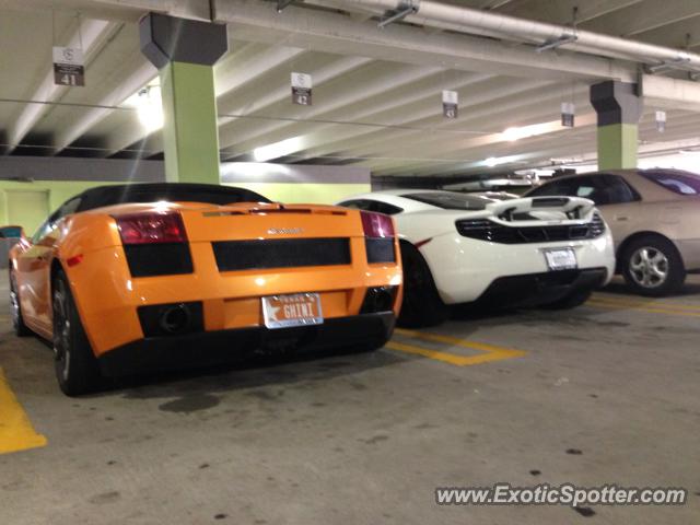 Mclaren MP4-12C spotted in Houston, Texas