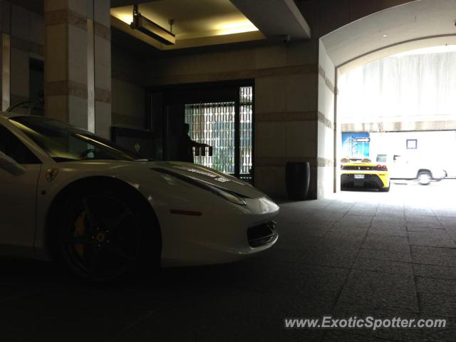 Ferrari 458 Italia spotted in Toronto, Canada