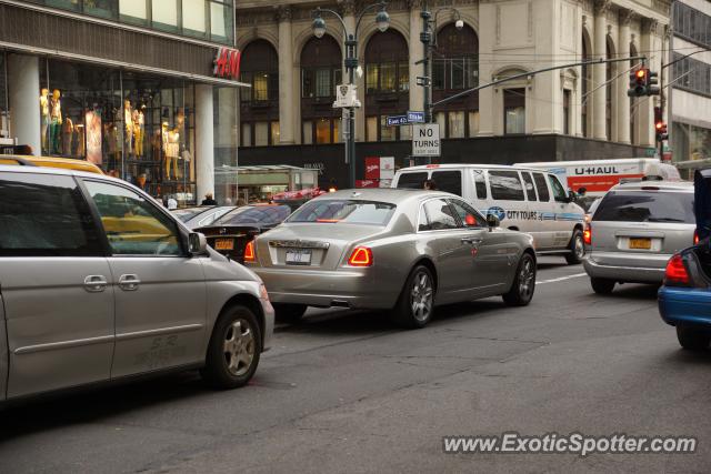 Rolls Royce Ghost spotted in New York, New York