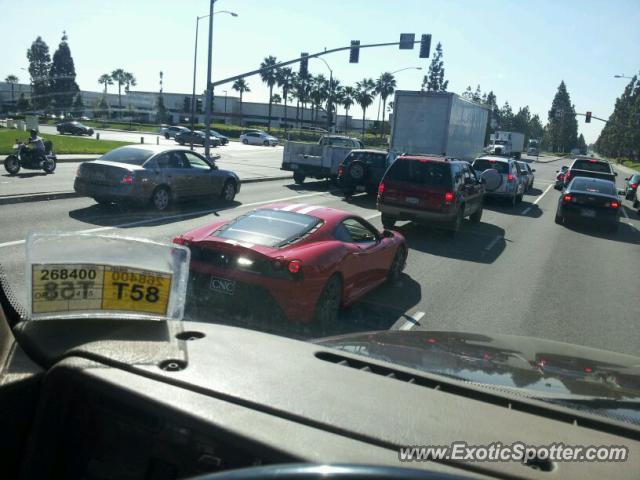 Ferrari F430 spotted in Ontario, California