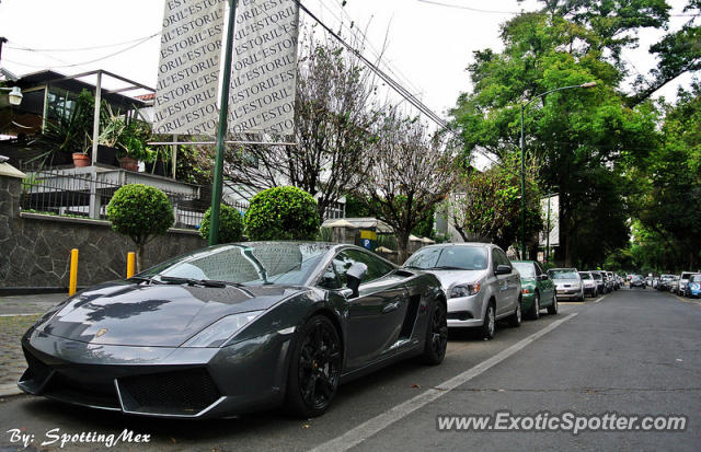 Lamborghini Gallardo spotted in Mexico City, Mexico