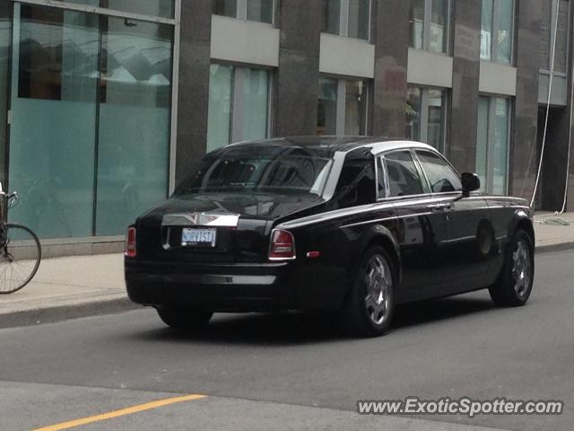 Rolls Royce Phantom spotted in Toronto, Canada