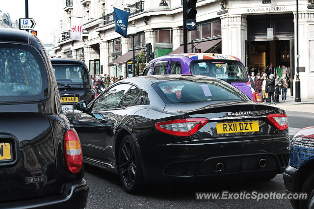 Maserati GranTurismo spotted in London, United Kingdom