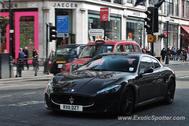 Maserati GranTurismo spotted in London, United Kingdom