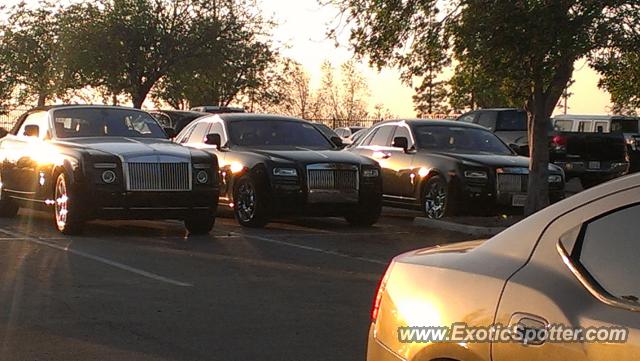 Rolls Royce Phantom spotted in Riverside, California