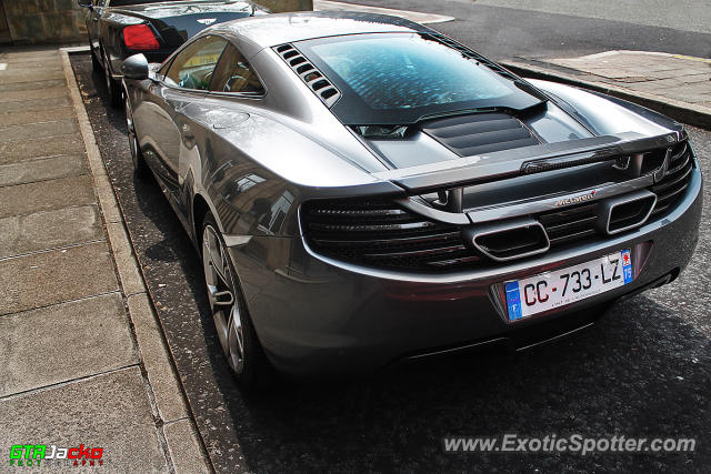 Mclaren MP4-12C spotted in London, United Kingdom