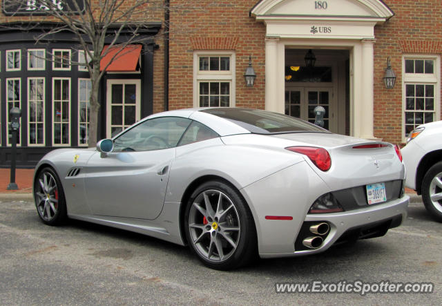 Ferrari California spotted in New Albany, Ohio