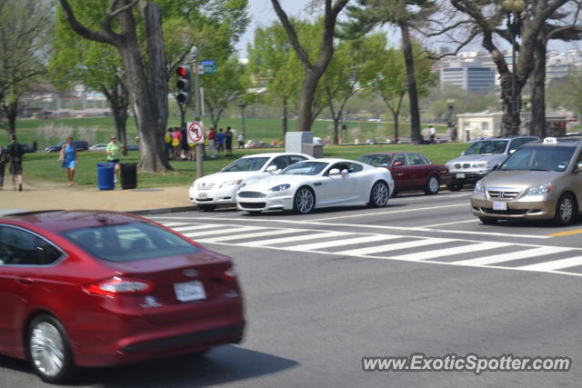 Aston Martin DBS spotted in Washington DC, Maryland