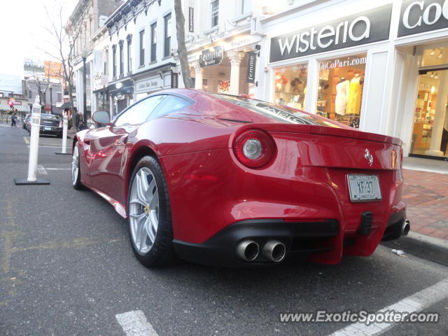 Ferrari F12 spotted in Red Bank, New Jersey