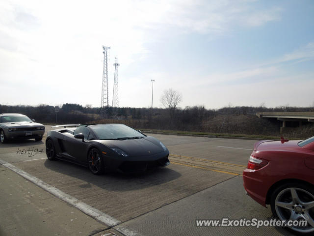 Lamborghini Gallardo spotted in Barrington, Illinois