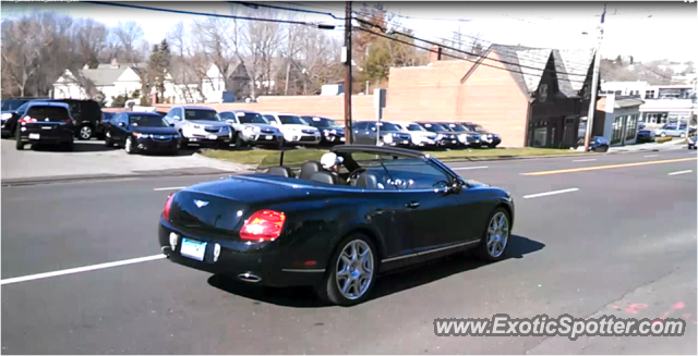 Bentley Continental spotted in Greenwich, Connecticut