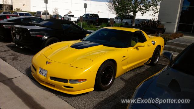 Chevrolet Corvette Z06 spotted in Riverside, California