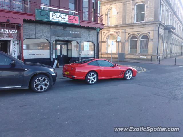 Ferrari 575M spotted in Douglas, United Kingdom