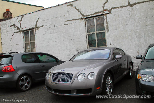 Bentley Continental spotted in Greenwich, Connecticut