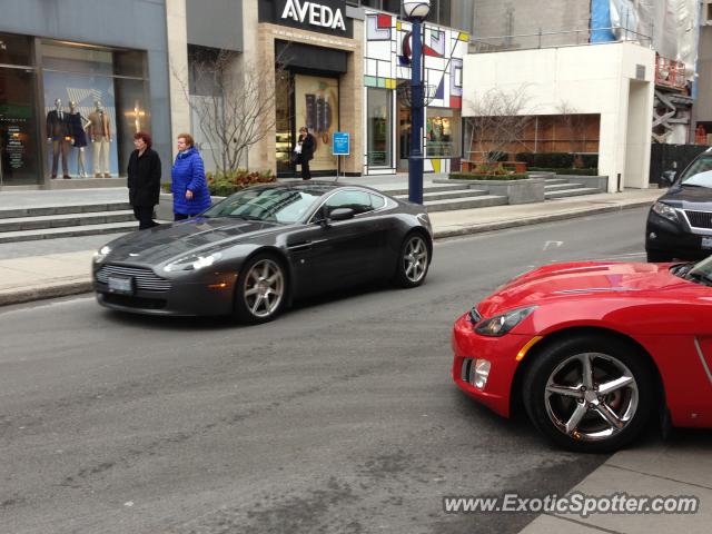 Aston Martin Vantage spotted in Toronto, Canada